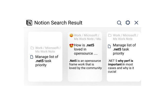 Notion Search Assistant chrome谷歌浏览器插件_扩展第1张截图