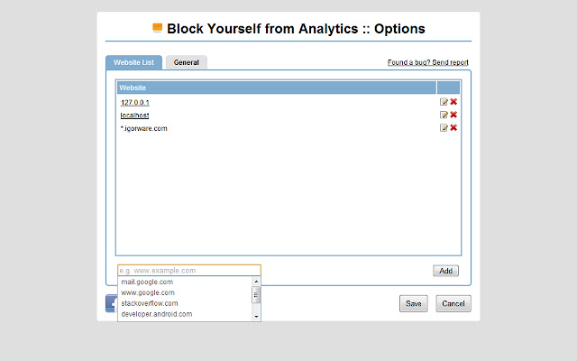 Block Yourself from Analytics chrome谷歌浏览器插件_扩展第3张截图