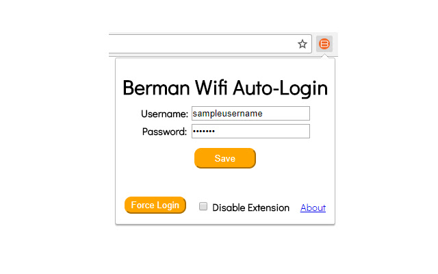Berman Wifi Auto-Login chrome谷歌浏览器插件_扩展第1张截图