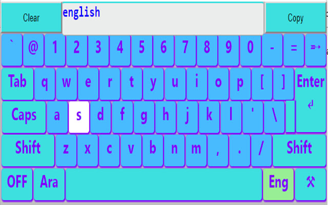 Arabic and English Keyboard chrome谷歌浏览器插件_扩展第1张截图