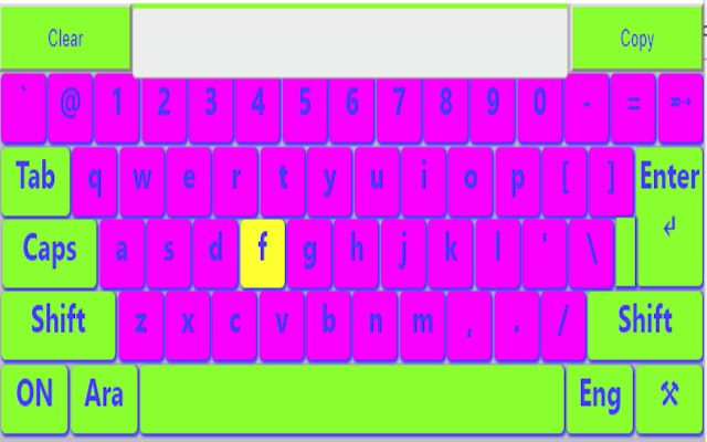 Arabic and English Keyboard chrome谷歌浏览器插件_扩展第3张截图