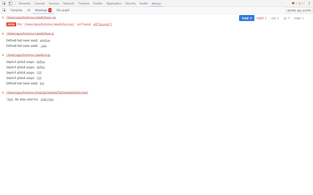 Basis.js Devtools chrome谷歌浏览器插件_扩展第3张截图