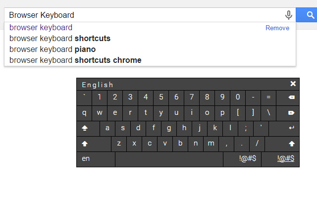 Browser Keyboard (Perfect for kiosk) chrome谷歌浏览器插件_扩展第1张截图
