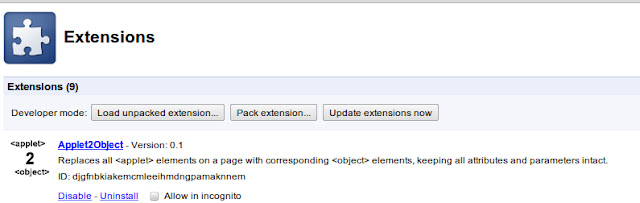 Applet2Object chrome谷歌浏览器插件_扩展第1张截图