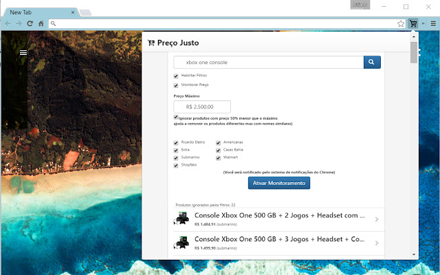 Preço Justo chrome谷歌浏览器插件_扩展第2张截图