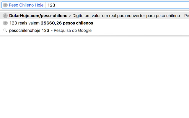 Peso Chileno Hoje chrome谷歌浏览器插件_扩展第2张截图