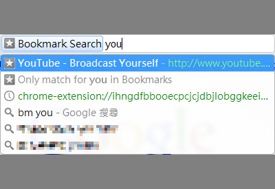 Bookmark Search chrome谷歌浏览器插件_扩展第3张截图
