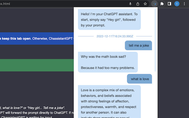 ChassistantGPT chrome谷歌浏览器插件_扩展第2张截图