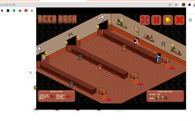 Beer Rush Game chrome谷歌浏览器插件_扩展第1张截图