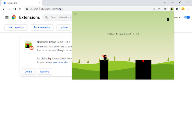 Stick Hero Offline Game chrome谷歌浏览器插件_扩展第1张截图