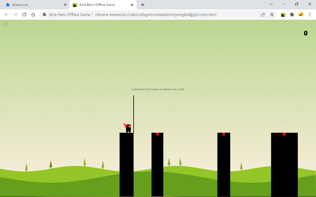 Stick Hero Offline Game chrome谷歌浏览器插件_扩展第2张截图
