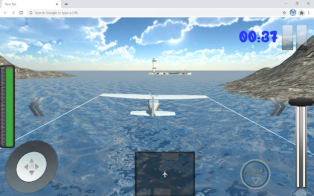 Real Flight Simulator Game chrome谷歌浏览器插件_扩展第1张截图