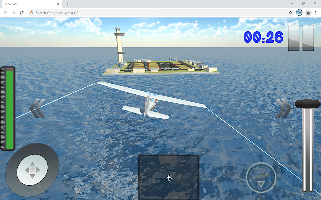 Real Flight Simulator Game chrome谷歌浏览器插件_扩展第2张截图