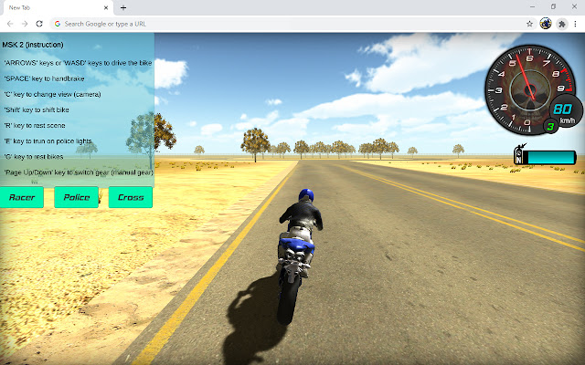 Extreme Motorbike Driving Game chrome谷歌浏览器插件_扩展第2张截图