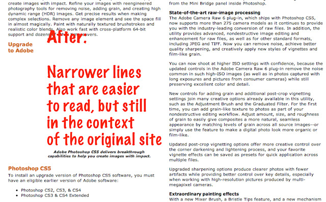 Text into Multiple Columns chrome谷歌浏览器插件_扩展第2张截图