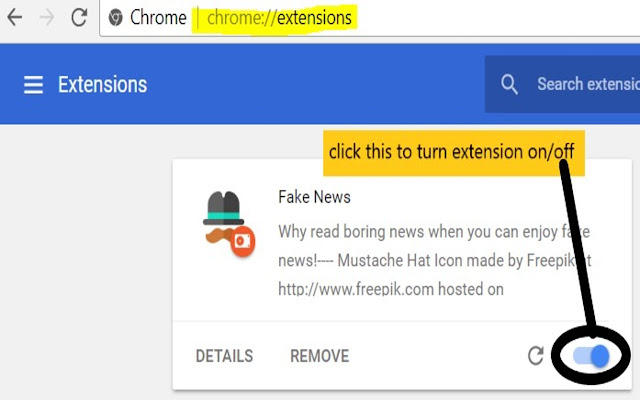 Fake News chrome谷歌浏览器插件_扩展第3张截图