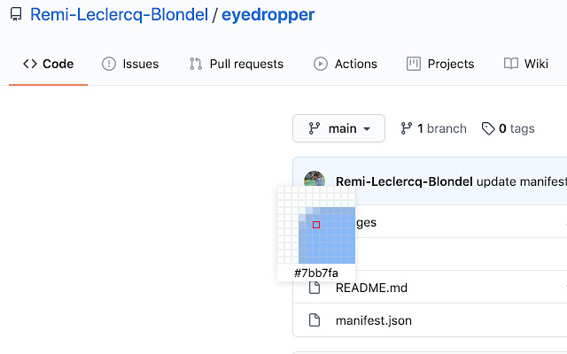 Eyedropper - Color picker chrome谷歌浏览器插件_扩展第1张截图