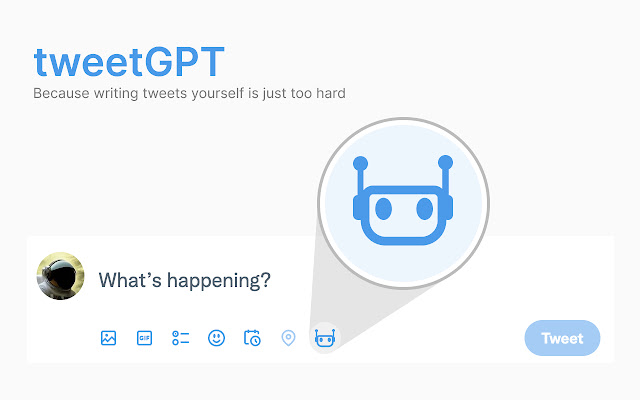 tweetGPT chrome谷歌浏览器插件_扩展第1张截图