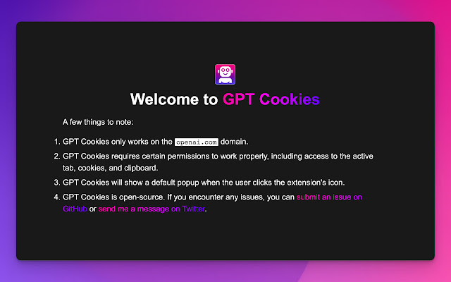 ChatGPT Cookies chrome谷歌浏览器插件_扩展第2张截图