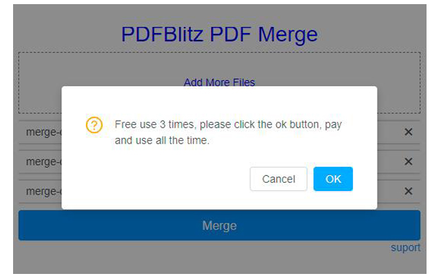PDFBlitz PDF Merge chrome谷歌浏览器插件_扩展第4张截图