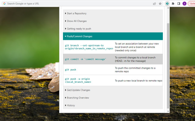 Simply GIT chrome谷歌浏览器插件_扩展第3张截图
