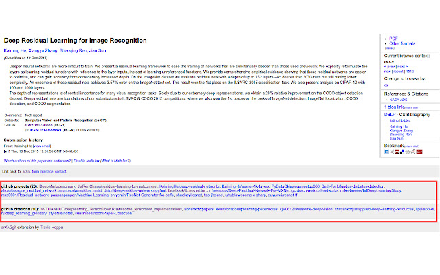 arXiv2git chrome谷歌浏览器插件_扩展第1张截图