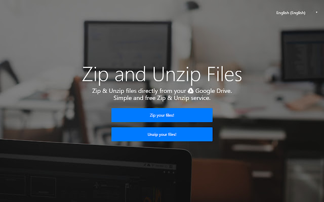 Zip & Unzip Files chrome谷歌浏览器插件_扩展第2张截图