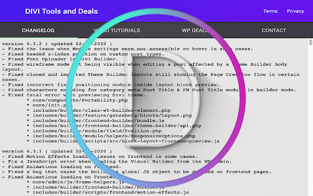 DIVI Tools and Deals chrome谷歌浏览器插件_扩展第4张截图
