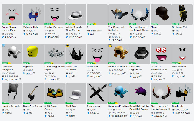 RoValk - The Roblox Trading Addon chrome谷歌浏览器插件_扩展第4张截图