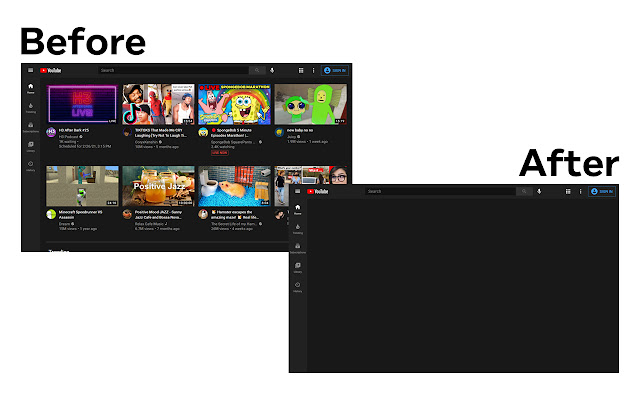 Block YouTube Feed - Homepage, Sidebar Videos chrome谷歌浏览器插件_扩展第1张截图