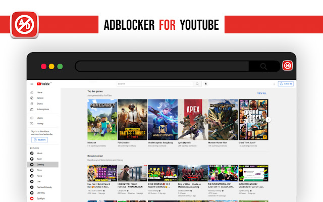 Video Ad Block Youtube chrome谷歌浏览器插件_扩展第1张截图