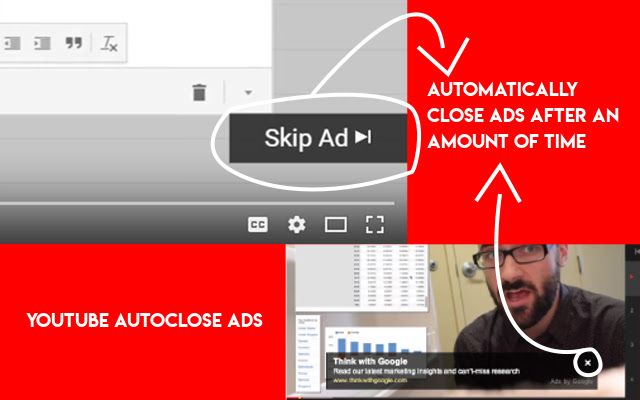 Youtube Autoclose Ads chrome谷歌浏览器插件_扩展第1张截图