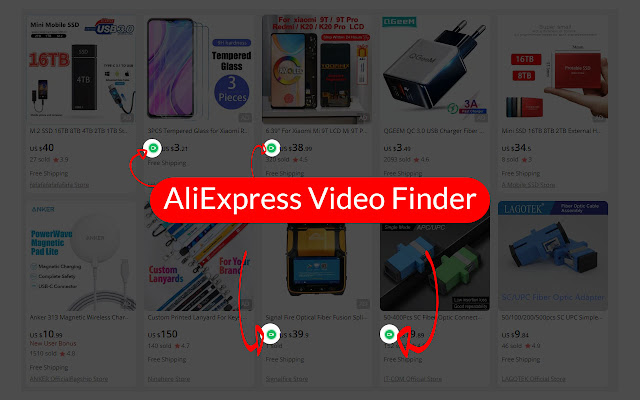 AliExpress Video Finder chrome谷歌浏览器插件_扩展第1张截图