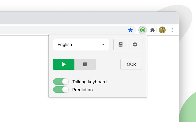 Oribi Speak chrome谷歌浏览器插件_扩展第1张截图