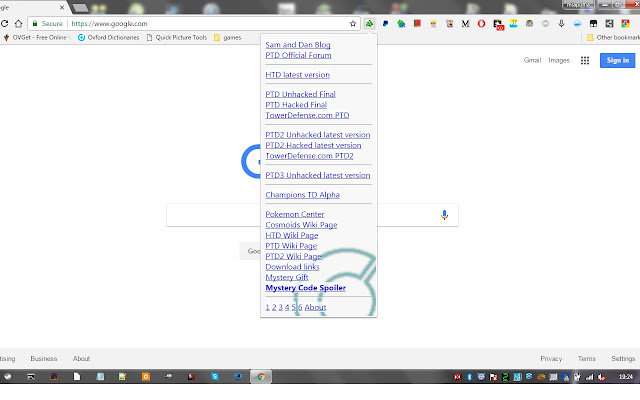 PTD, PTD Hacked, PTD2, PKMN Center and more chrome谷歌浏览器插件_扩展第1张截图