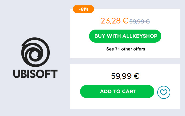 Allkeyshop - Compare Game Prices chrome谷歌浏览器插件_扩展第4张截图