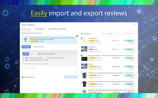 A2Reviews - AliExpress,Amazon Review Importer chrome谷歌浏览器插件_扩展第2张截图