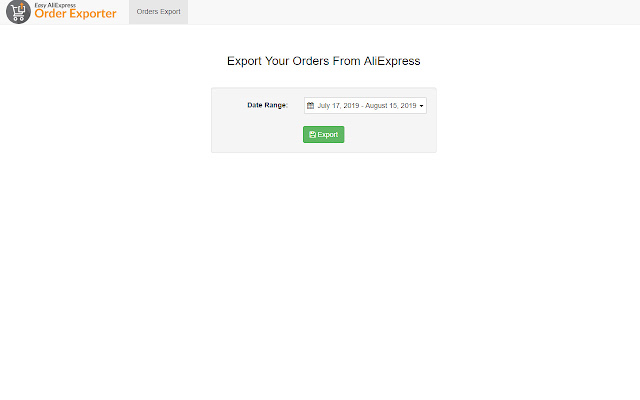 Easy AliExpress Order Exporter chrome谷歌浏览器插件_扩展第1张截图