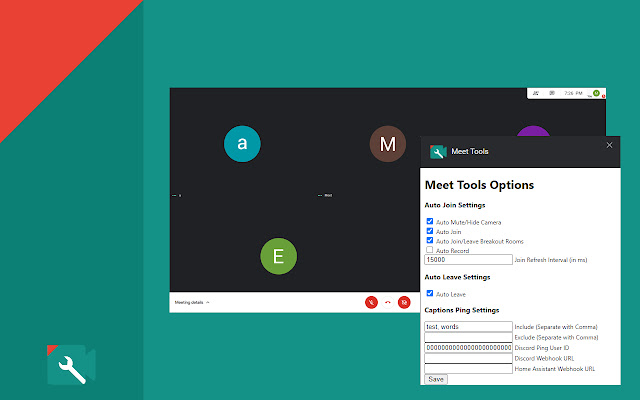 Meet Tools chrome谷歌浏览器插件_扩展第1张截图