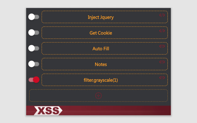 XSS chrome谷歌浏览器插件_扩展第1张截图