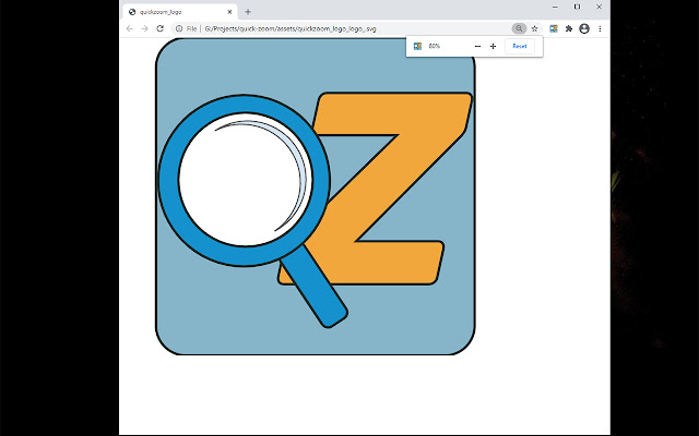 Quick Zoom chrome谷歌浏览器插件_扩展第1张截图
