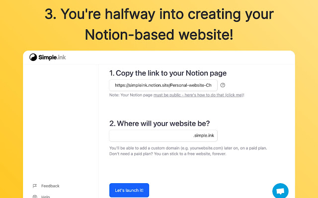 Simple.ink | Notion Website Builder chrome谷歌浏览器插件_扩展第3张截图