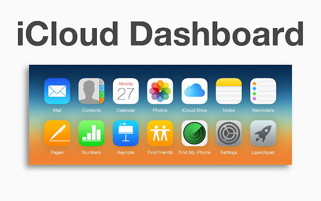 iCloud Dashboard Legacy chrome谷歌浏览器插件_扩展第1张截图