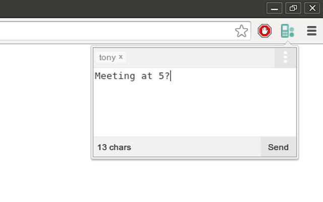 WebSMS chrome谷歌浏览器插件_扩展第1张截图