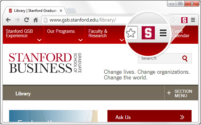 Stanford GSB Library Chrome Extension chrome谷歌浏览器插件_扩展第1张截图