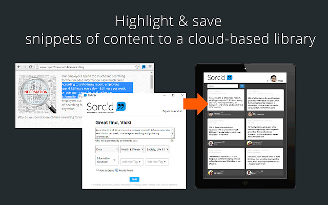 SORC'D Web Clipper chrome谷歌浏览器插件_扩展第1张截图