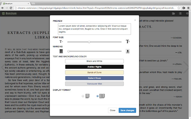 Readium chrome谷歌浏览器插件_扩展第3张截图