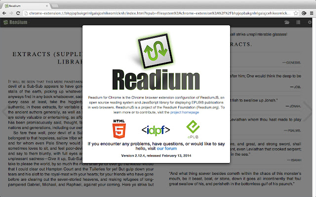 Readium chrome谷歌浏览器插件_扩展第4张截图