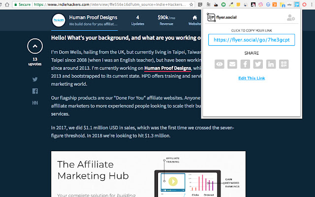 flyer.social chrome谷歌浏览器插件_扩展第1张截图