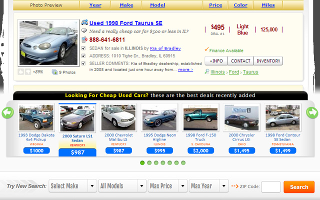 Cheap Cars For Sale chrome谷歌浏览器插件_扩展第5张截图